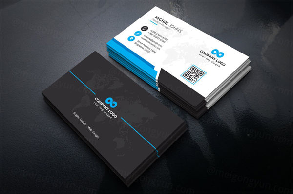 平面设计师/网站设计师个人名片模板 Business Card