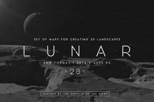 Lunar Landscapes maps