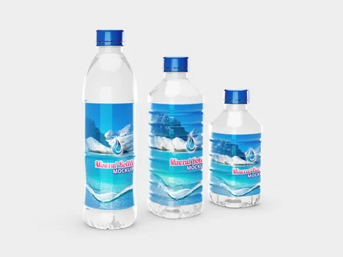 Mineral Bottles Mockups Vol015-矿泉水包装贴图模板