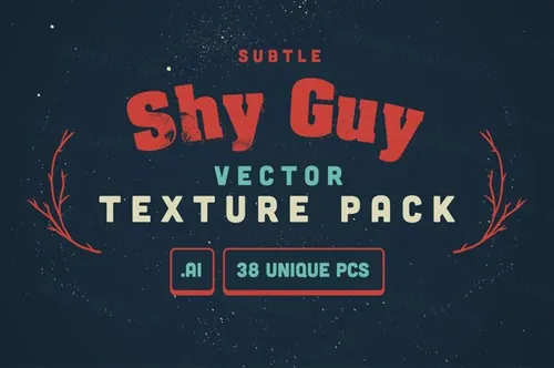 肌理背景纹理素材 Shy Guy Texture Pack