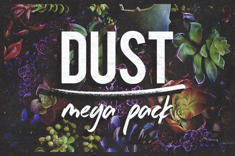怀旧效果的图层样式 Dust Mega Pack