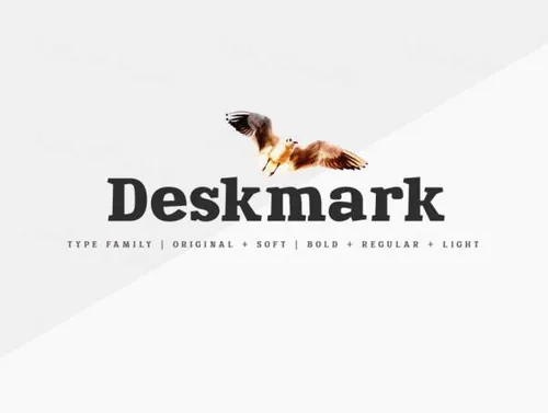 风景优美的桌面标记Deskmark