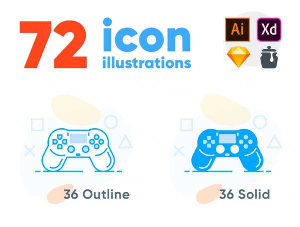 食物的图标插图包iCon illustrations Pack 01