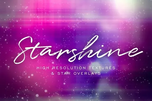 星光闪耀的银河背景纹理素材 Starshine Galaxy