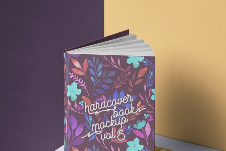 精装书籍图书封面样机 Psd Book Mockup Hardcover Vol5