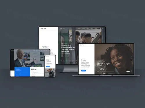响应式网站和Web UI样机模版素材 Responsive Mockups For Websites  Web Apps