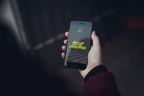 iPhone7模型PSD贴图模板2017 x5 iPhone 7 Mockups