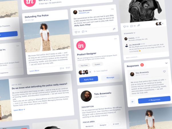 预览弹窗卡片界面设计免费下载 UI Components: Previ