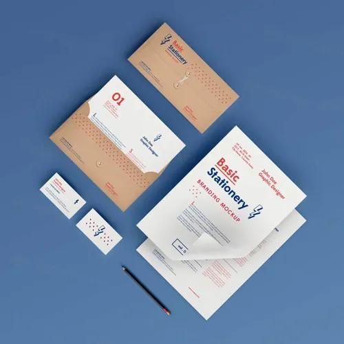 文具品牌样机 Basic Stationery Branding Vol 1