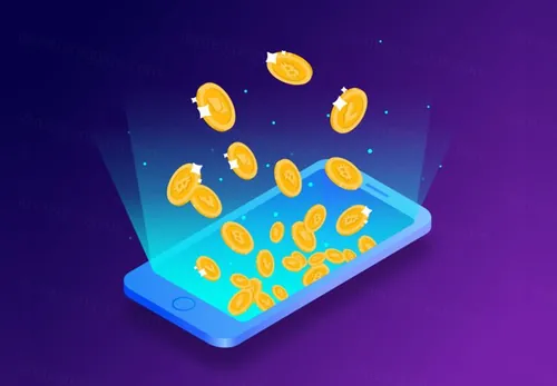 金融比特币区块链加密货币主题等距矢量AI插图Isometric Illustrations 15