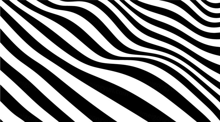 黑白线条元素平面构成创意矢量素材1