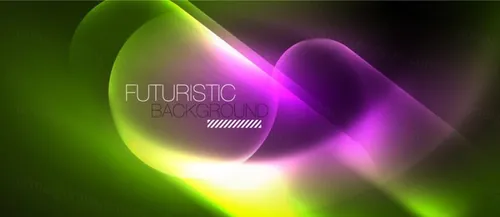 炫丽光效元素背景创意设计矢量素材