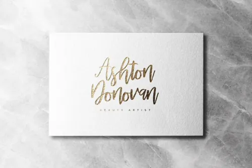 商业名片logo设计样机