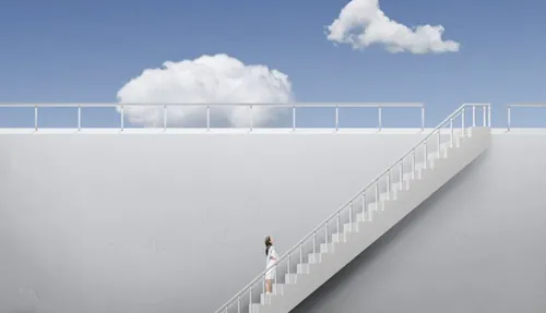 创意空间色彩空间高档合成海报模板