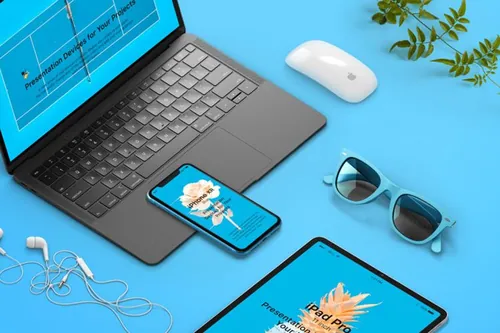 多角度的UI UI psd设备样机 Psd Project Devices Showcase Vol4