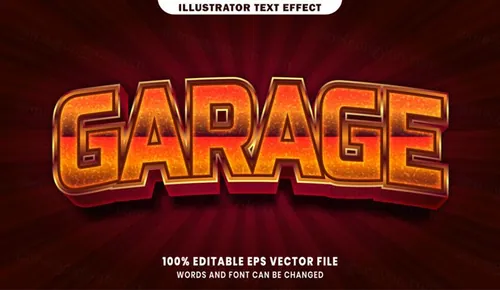 卡通漫画三维立体特效字体文本特效可编辑EPS矢量模板素材3d text style effect