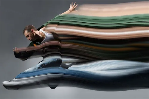 照片流体特效PS动作插件素材 Wavelength Photoshop