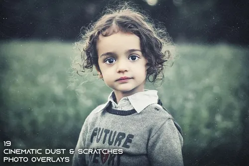 19款电影高端噪点特效叠加高清素材 Cinematic Dust  Scratch Photo Overlays