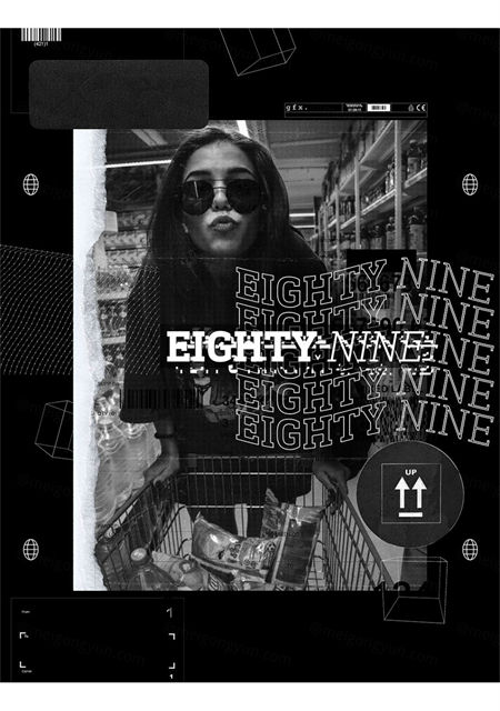 复古丝网印刷半色调动态扫描效果PS动作 Supreme Kinetic