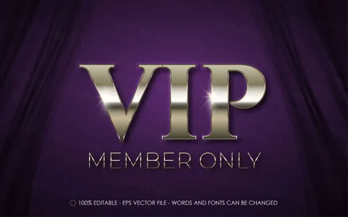 三维立体金属特效字体文本特效可编辑EPS矢量模板素材3d editable text style effect