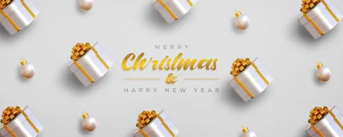 2021新年快乐元旦促销金色3D渲染合成场景海报素材 Happy new year 2021