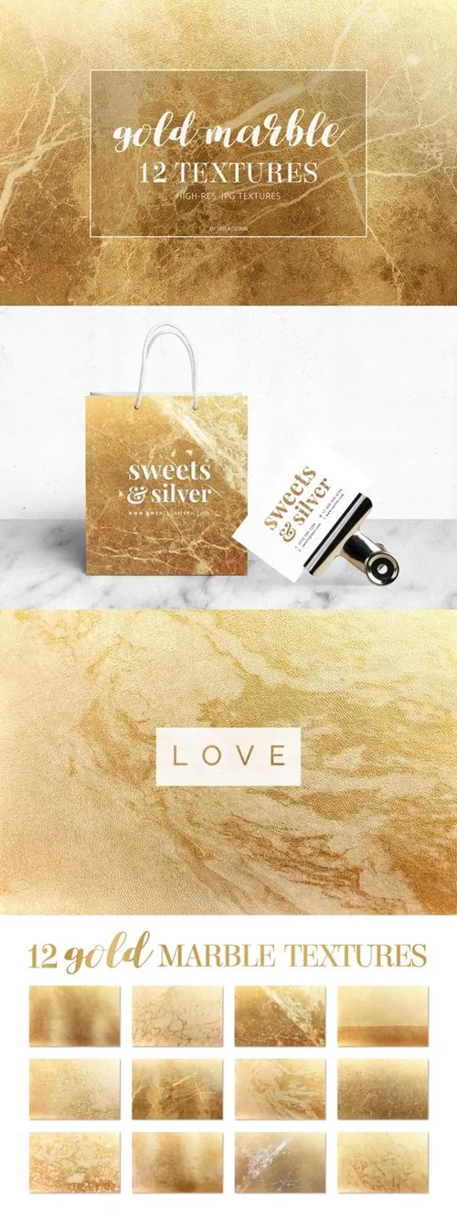 高品质质感高分辨率金色大理石背景Gold marble te