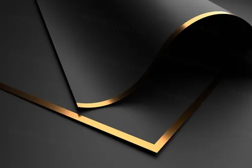 奢华黑金纸张布料抽象高清背景素材 background with luxury concepts