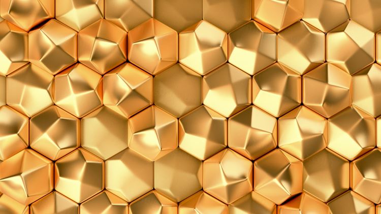 质感金色金属奢华图形高清背景图片素材 textured metallic luxurious shapes