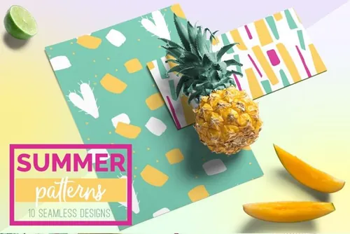 夏日趣味矢量图Summer Fun Vector Patte