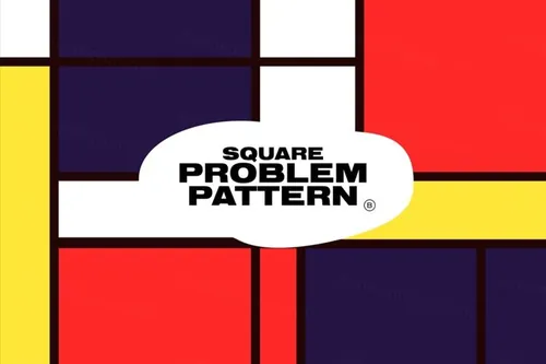 时尚高端抽象的艺术problem pattern