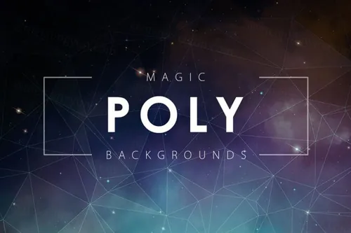 时尚高端抽象绚丽星空宇宙背景Magic gold