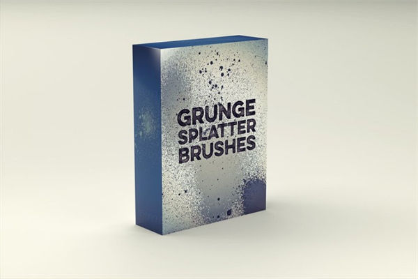 粗糙的纹理笔刷 Grunge Splatter Brushes