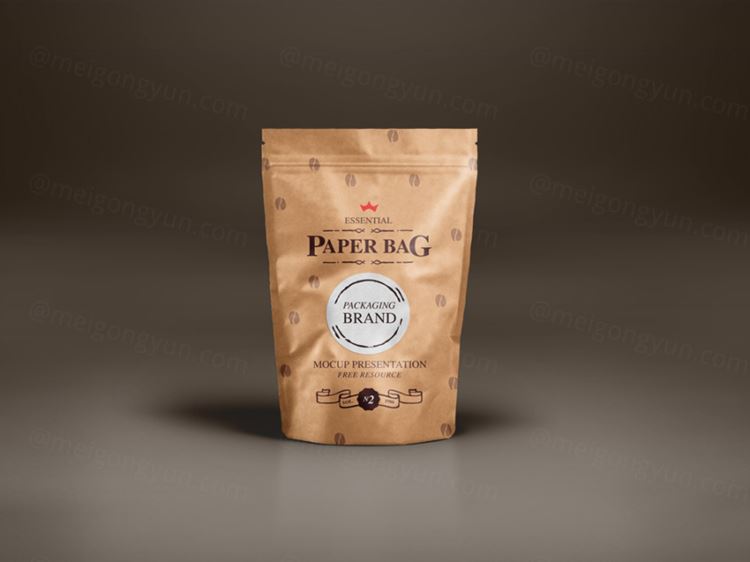 便携纸袋设计图样机 Psd Paper Bag Mock-Up Template Vol2