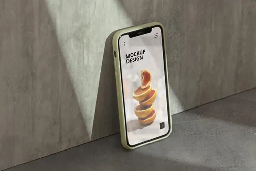 高质量真实光影iPhone手机APP界面贴图展示UI设计提案