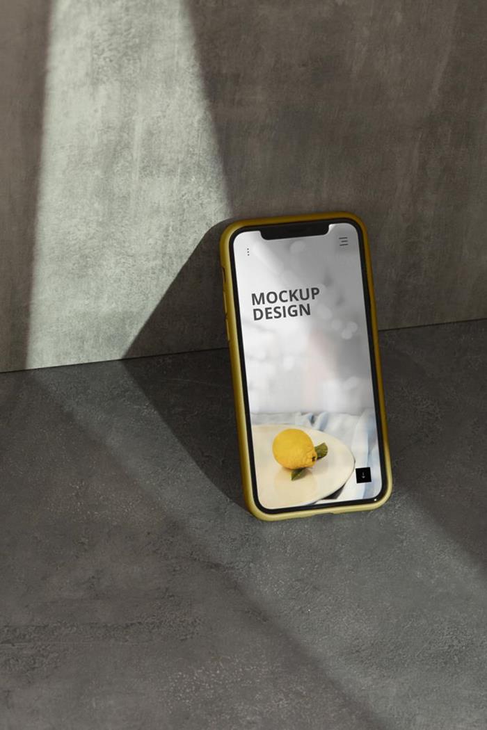 高质量真实光影iPhone手机APP界面贴图展示UI设计提案