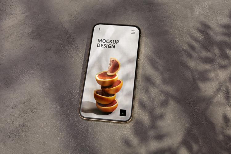 高质量真实光影iPhone手机APP界面贴图展示UI设计提案