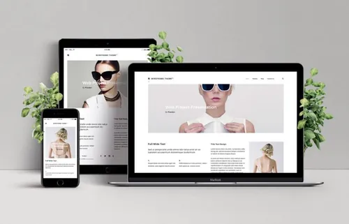 网页展示电子设备PSD模板Psd Screen Web Showcase