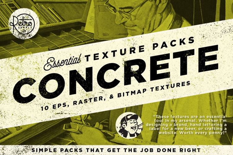 具体的基本纹理包 The Concrete Essentia