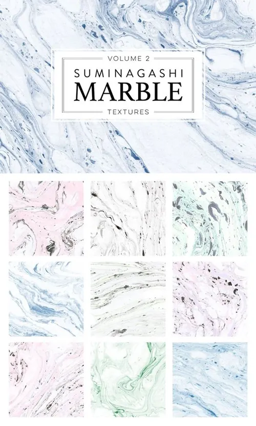 大理石背景纹理素材 Marble Paper Texture