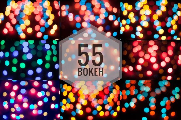 镜头虚化散景光圈光斑效果素材 55 Bokeh