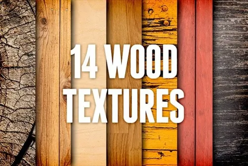 各种质感的木纹背景纹理素材 Wood Textures