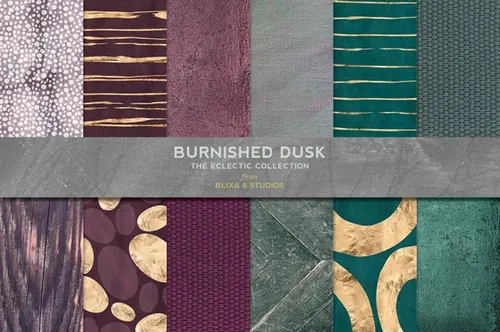 商业金色背景图案纹理素材 Burnished Gold