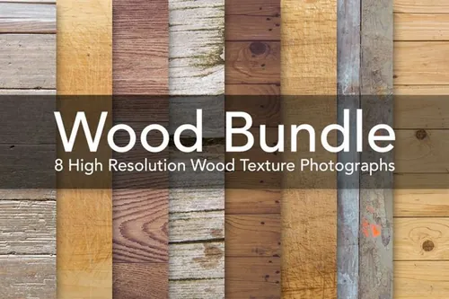 木纹背景纹理素材 Wood Bundle  Wooden