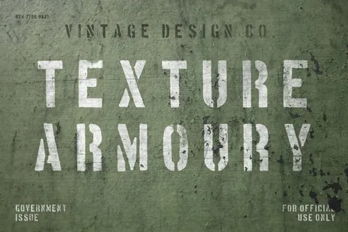 军绿军械效果的背景纹理素材 Texture Armoury