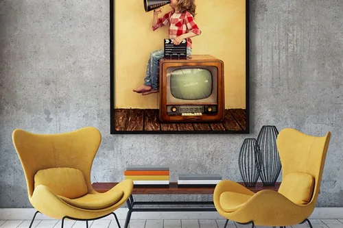 精美框架模型PSD贴图模板Elegant Poster Mockup