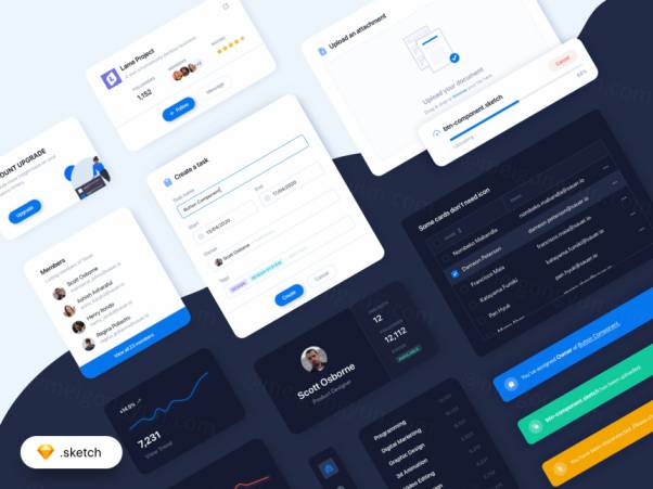 UI工具包 UI Kit Elements for Sketch