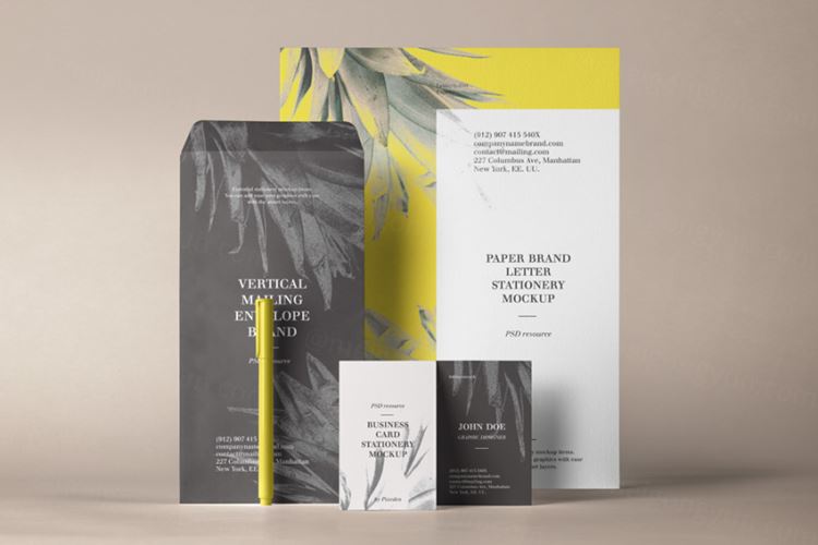 品牌文具工具物料样机 Stationery Branding Mockup Vol 33