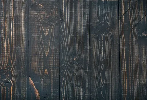 复古黑色烧焦木板设计背景Old dark scorched wood texture