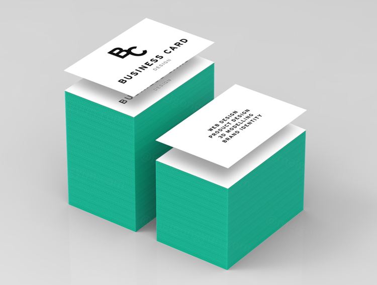 高质量名片模型PSD贴图模板High Quality Business Card Mockup