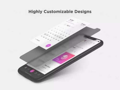 移动端数据仪表板移动APP UI模板（PSD,XD,SVG,SKETC